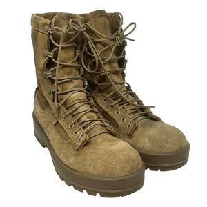 Altama Military Combat Boots Men Army Tan Suede Goretex Size 6W 249/92